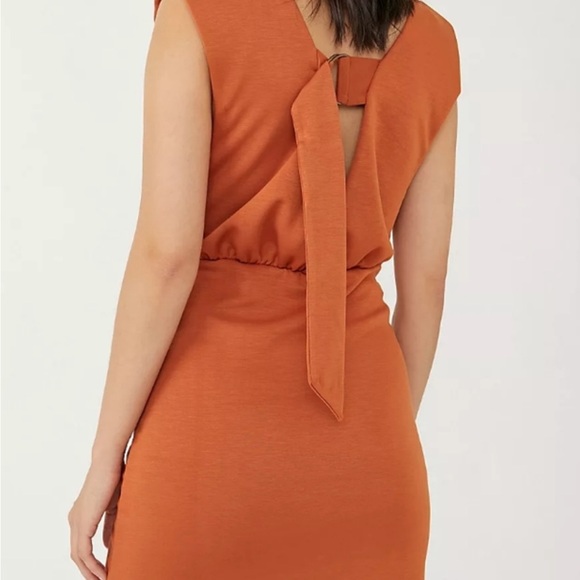 NWT Free People Size M- Runaway knit mini dress - Picture 3 of 9